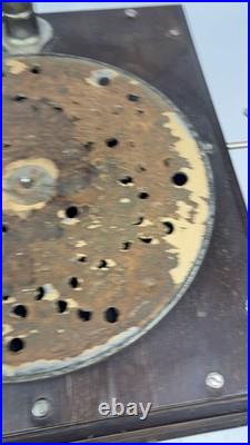 Vintage Phonograph Turntable Record Player Silvertone Thomas Edison Pahe