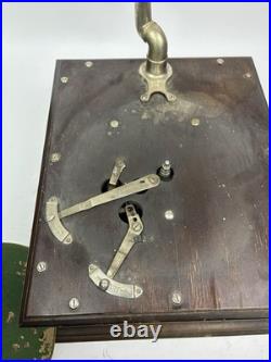 Vintage Phonograph Turntable Record Player Silvertone Thomas Edison Pahe