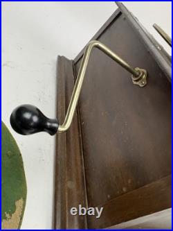 Vintage Phonograph Turntable Record Player Silvertone Thomas Edison Pahe