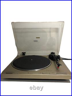 Vintage Pioneer PL-7 Stereo Turntable Record Player Tested For Power And Spin