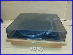 Vintage Pioneer Stereo PL-A35 Turntable Record Player with Dust Cover