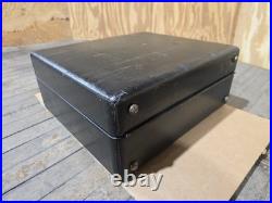 Vintage Portable Wind-Up Victrola Phonograph Talking Machine Record Player
