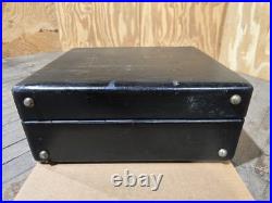 Vintage Portable Wind-Up Victrola Phonograph Talking Machine Record Player