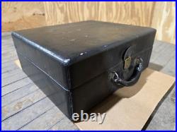 Vintage Portable Wind-Up Victrola Phonograph Talking Machine Record Player
