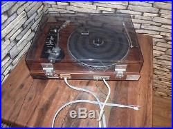 Vintage Quality Hitachi Ps 38 Direct Drive Record Player Turntable Anti Skate
