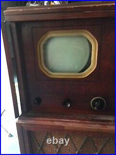 Vintage RCA Console -1947- Model 730 TV 1 TV, Radio, Record Player