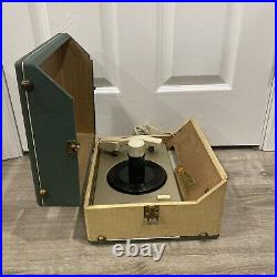 Vintage RCA VICTROLA Victor Phonograph Record Player FOR PARTS / REPAIR