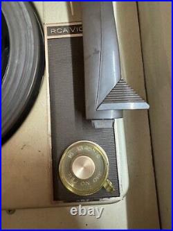 Vintage RCA Vacuum Tube Suitcase Record Player 16, 45, 33, & 78 rpm All original Vintage RCA Vacuum Tube Suitcase Record Player 16, 45, 33, & 78 rpm All original