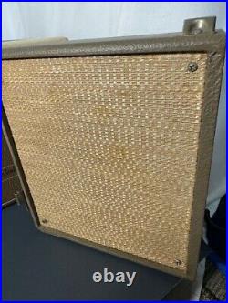 Vintage RCA Vacuum Tube Suitcase Record Player 16, 45, 33, & 78 rpm All original Vintage RCA Vacuum Tube Suitcase Record Player 16, 45, 33, & 78 rpm All original