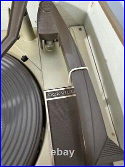 Vintage RCA Vacuum Tube Suitcase Record Player 16, 45, 33, & 78 rpm All original Vintage RCA Vacuum Tube Suitcase Record Player 16, 45, 33, & 78 rpm All original