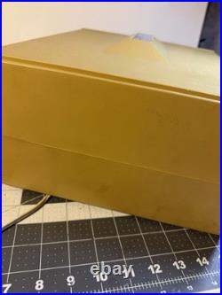 Vintage RCA Vibra Portable Turntable Record Player Suitcase Tested Working Rare