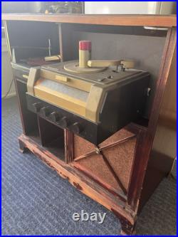 Vintage RCA Victor Victrola Record Radio Phonograph Player A-108 for Restore Vintage RCA Victor Victrola Record Radio Phonograph Player A-108 for Restore