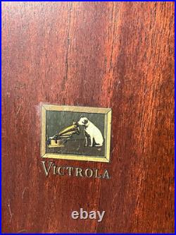 Vintage RCA Victor Victrola Record Radio Phonograph Player A-108 for Restore Vintage RCA Victor Victrola Record Radio Phonograph Player A-108 for Restore