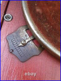 Vintage ROXY Portable Hand Crank Phonograph Record Player in Working Condition