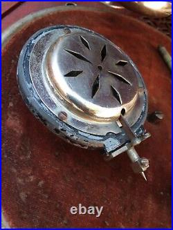 Vintage ROXY Portable Hand Crank Phonograph Record Player in Working Condition