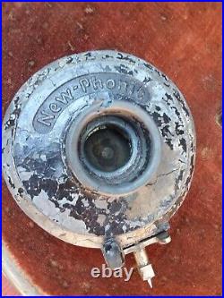 Vintage ROXY Portable Hand Crank Phonograph Record Player in Working Condition