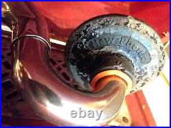 Vintage ROXY Portable Hand Crank Phonograph Record Player in Working Condition