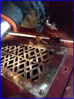 Vintage ROXY Portable Hand Crank Phonograph Record Player in Working Condition