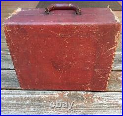 Vintage ROXY Portable Hand Crank Phonograph Record Player in Working Condition