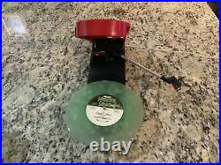 Vintage Rare Audio Technica Mister Disc Sound Burger AT727 RED Record Player