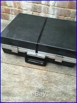 Vintage SANYO G-2615 H Suitcase Stereo HiFi Record Player Tape Radio James Bond