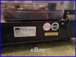 Vintage Sansui SR-717 SR 717 SR717 Turntable Record Player Shure V15 TYPE III