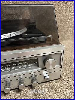 Vintage Sears AM/FM Stereo System Cassette Recorder & Turn Table Record Player