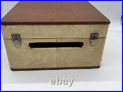 Vintage Silvertone Suitcase Tube Record Player 6244 Manual Restoration Project