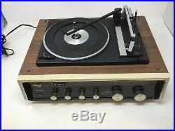 Vintage Sony AM/FM Radio Turntable Record Player HP-140-A Stereo Music System