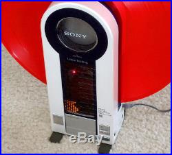 Vintage Sony PS-F9 Vertical Record Player Looks & Works Superbly Flamingo
