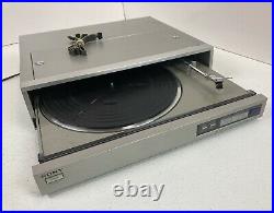 Vintage Sony PS-FL1 Front Loading 80's Turntable Record Player Works Great