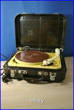 Vintage Soviet vinyl record player