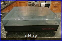 Vintage Systemdek IIX900 Turntable Record Player with Glass Platter