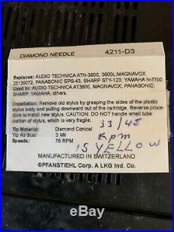 Vintage Technics Quartz Direct Drive Turntable SP-15 Record Player