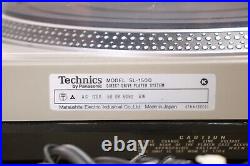 Vintage Technics SL-1500 turntable record player no headshell