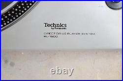 Vintage Technics SL-1500 turntable record player no headshell