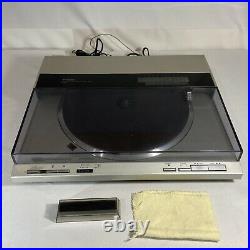 Vintage Technics SL-DL1 Record Player Direct Drive Turntable System Needs Stylus