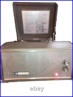 Vintage The Voice of Music Model 270 Portable Record Player Turntable Vinyl