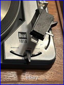 Vintage United Audio DUAL 1019 Phonograph Turntable Record Player Not Working