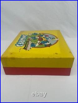 Vintage Vanity Fair Rare Collectible 1982 Smurfs Record Player Phonograph Works