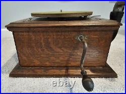 Vintage Victor Victrola Phonograph VV IV Talking Machine Record Player Working Vintage Victor Victrola Phonograph VV IV Talking Machine Record Player Working