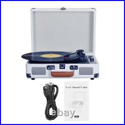 Vintage Vinyl Record Player Phonograph USB Recording 33/45/78RPM Support I6Q7 Vintage Vinyl Record Player Phonograph USB Recording 33/45/78RPM Support I6Q7