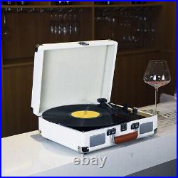 Vintage Vinyl Record Player Phonograph USB Recording 33/45/78RPM Support I6Q7 Vintage Vinyl Record Player Phonograph USB Recording 33/45/78RPM Support I6Q7