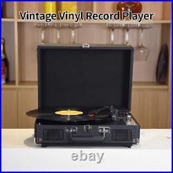 Vintage Vinyl Record Player Phonograph USB Recording 33/45/78RPM Support V7W9 Vintage Vinyl Record Player Phonograph USB Recording 33/45/78RPM Support V7W9
