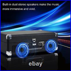 Vintage Vinyl Record Player Phonograph USB Recording 33/45/78RPM Support V7W9 Vintage Vinyl Record Player Phonograph USB Recording 33/45/78RPM Support V7W9