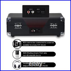 Vintage Vinyl Record Player Phonograph USB Recording 33/45/78RPM Support V7W9 Vintage Vinyl Record Player Phonograph USB Recording 33/45/78RPM Support V7W9