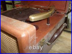 Vintage Voice Of Music 151 Tube VM Tri O Matic Record Player For Repair