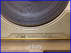 Vintage Voice of Music V-M Model 562 Hi/Fi Record Player/Changer Halfway Working