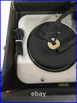 Vintage WEBCOR HIGH FIDELITY holiday Coronet Phonograph record player TP1854-1