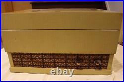 Vintage Webcor Musicale Model 333-2 Record Player, Blonde Wood Cabinet, Rare